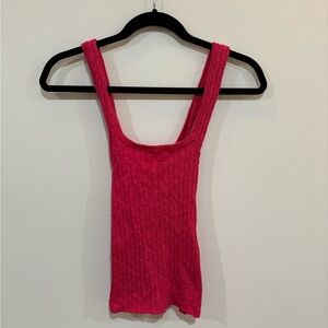 Anthropologie Pilcro Cross Back Knit Tank